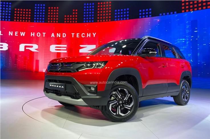 Maruti Suzuki Brezza (June 30) -
The Brezza gets a massive update and becomes the first Maruti Suzuki to offer a sunroof.
Maruti Suzuki Brezza (June 30) -
The Brezza gets a massive update and becomes the first Maruti Suzuki to offer a sunroof.